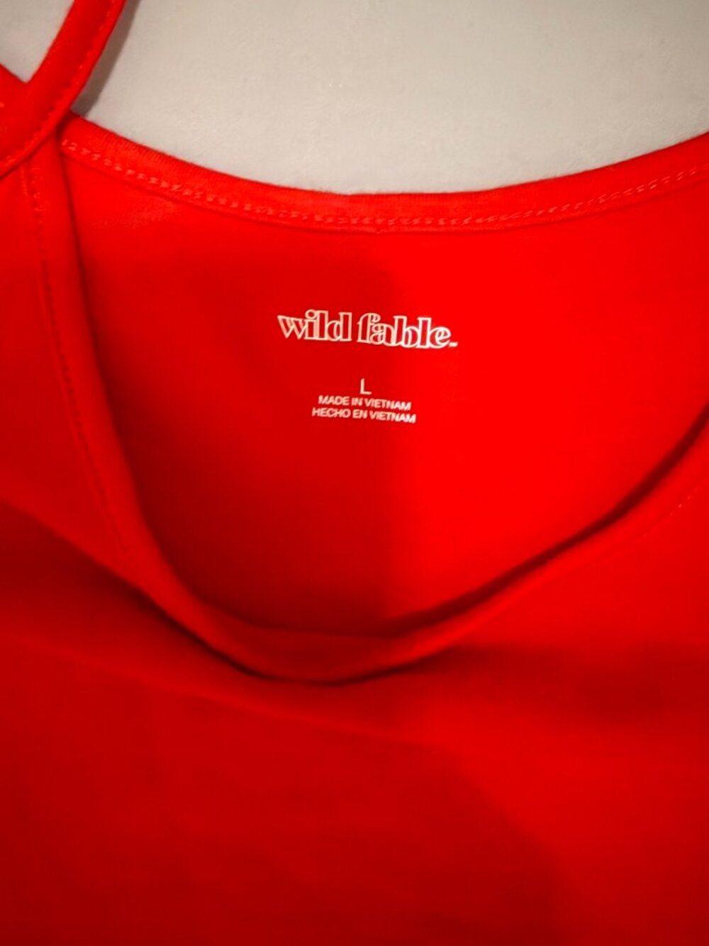 Wild Fable Red Bodycon Mini Dress Size Large SKU 006 - Picture 3 of 3
